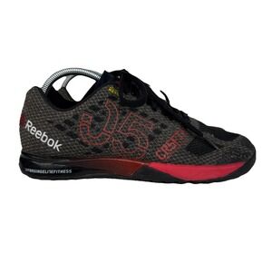 Reebok CrossFit Nano 5.0 Shoes Mens Size 8 Black Aramid fiber Training AQ9343